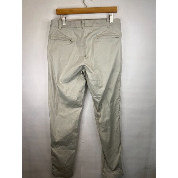 Lululemon Men's Size 32 Commission Pant Classic *Swift Cotton 34" Tofino Sand - Picture 9 of 11